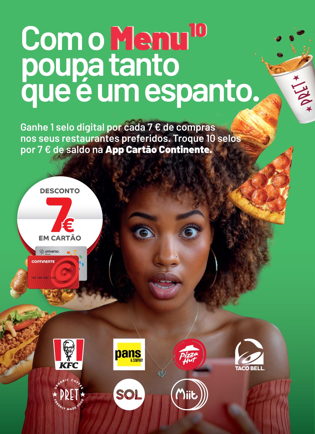 Menu10 App Cartão Continente